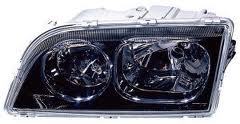 Tyc Volvo S40 V40 Ön Sol Far Siyah Taban 2003-2004 30899878