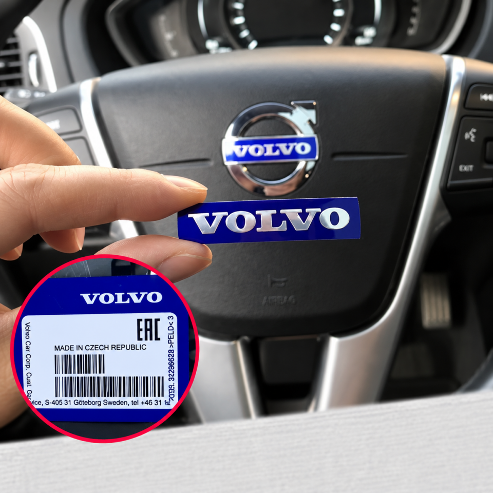 Volvo S60 S80 V40 V60 V70 XC60 XC70 Direksiyon Amblemi