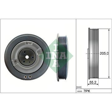 Volvo S60 S90 V60 V90 XC60 XC90 Krank Kasnağı B4 B5 32380012