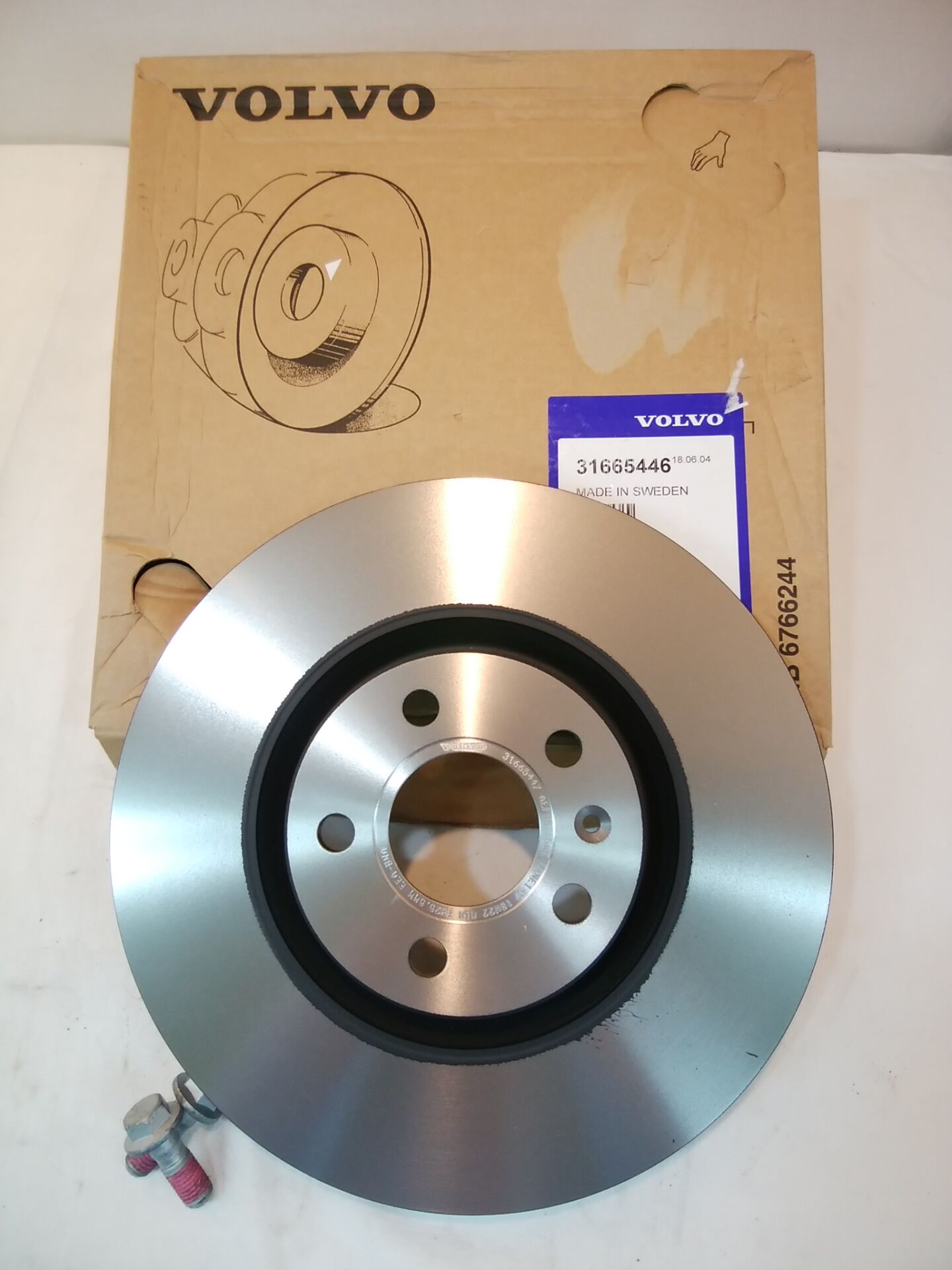 Volvo S90 V90 XC60 S60 V60 Ön Fren Disk Takımı 17 İnç 322mm 31665446