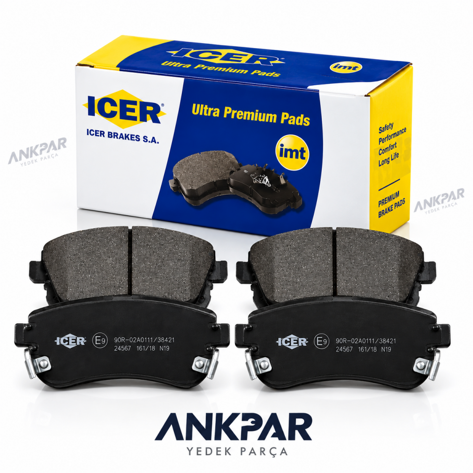 Volvo S60 V60 XC40 XC60 XC90 S90 V90 Ön Fren Balatası 31665288