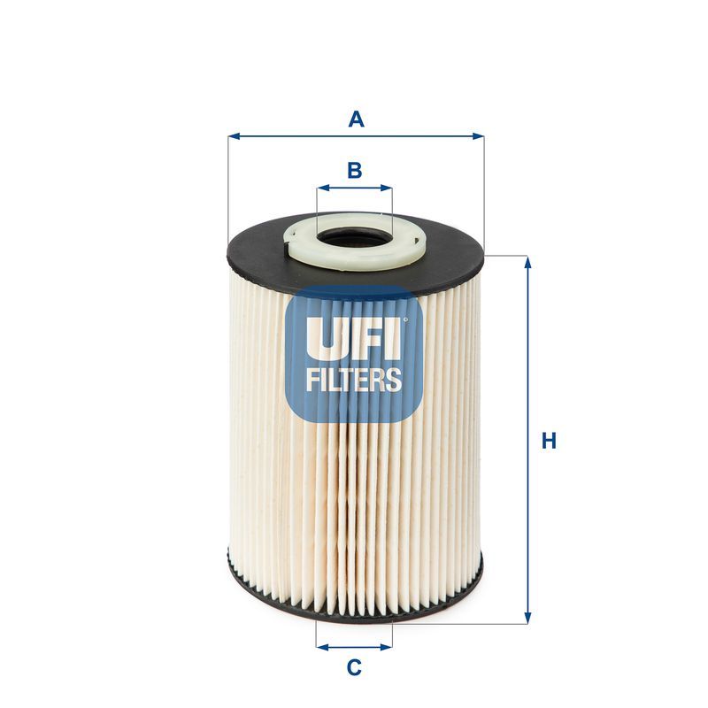 Ufi Volvo V70 S80 S60 V60 XC60 S40 V50 C30 V40 Yakıt Filtresi D3-D4-D5 8621645