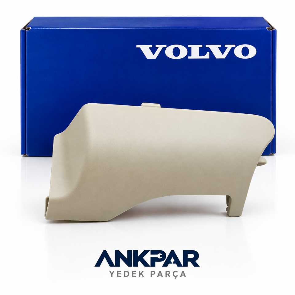 Orijinal Volvo S60 S90 V60 V90 XC60 XC90 Ön Sol Emniyet Kemeri Kapağı Bej 39831665
