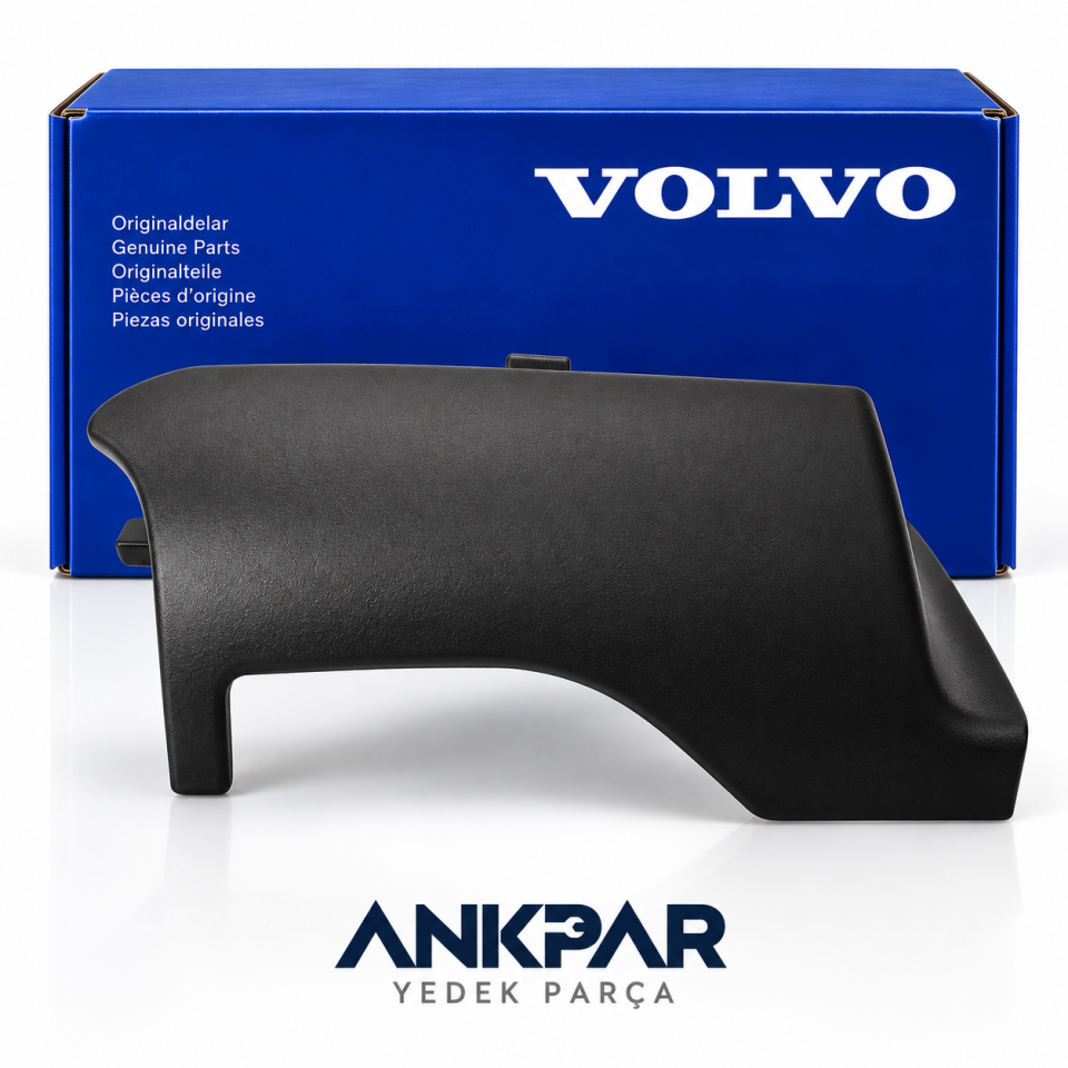 Orijinal Volvo S60 S90 V60 V90 XC60 XC90 Ön Sağ Emniyet Kemeri Kapağı Siyah 39831666