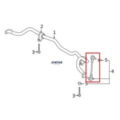 Volvo XC40 Ön Z Rot Askı Rotu 32221271