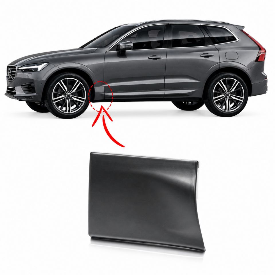 Orijinal Volvo XC60 Sol Ön Çamurluk Alt Uç Bakaliti 2018 Sonrası 39795077