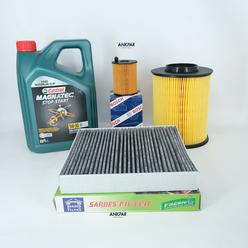 Volvo S40 V50 C30 Yağ Filtre Bakım Seti 1.6D 2008 - 2010 Var - Yok